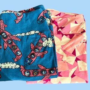 LuLaRoe 2 pairs of Leggings / one size / EUC